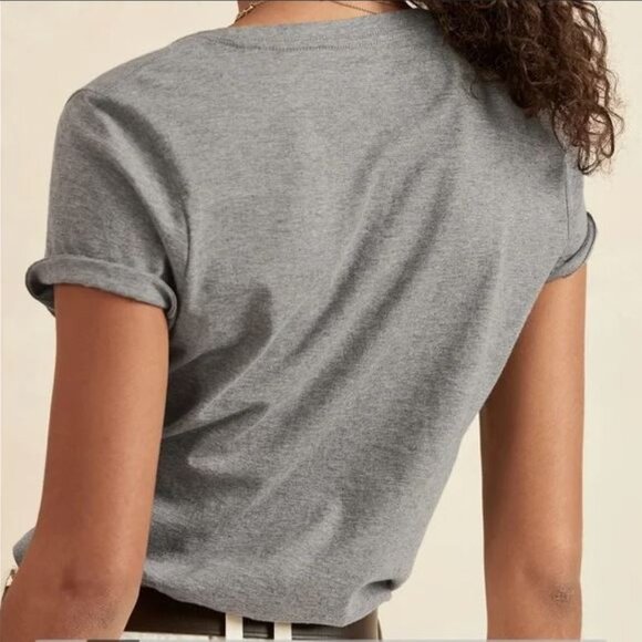 (SOLD) Banana Republic Supima Cotton V-Neck T-Shirt - Picture 2 of 11